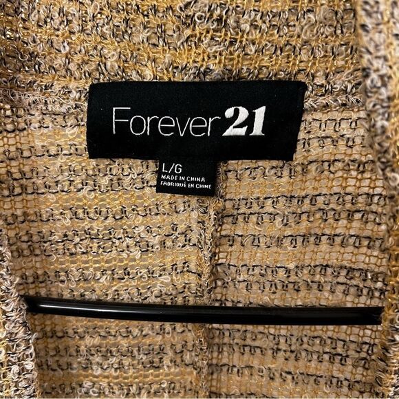 Forever 21 Long Sleeve Open Cardigan (Size Large) - Picture 4 of 4